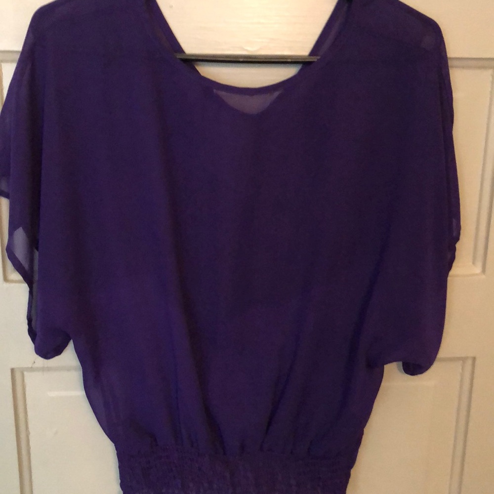 Sheer blouse